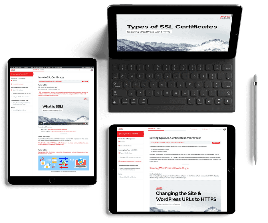 Learning Management System LMS - Simplex Studios